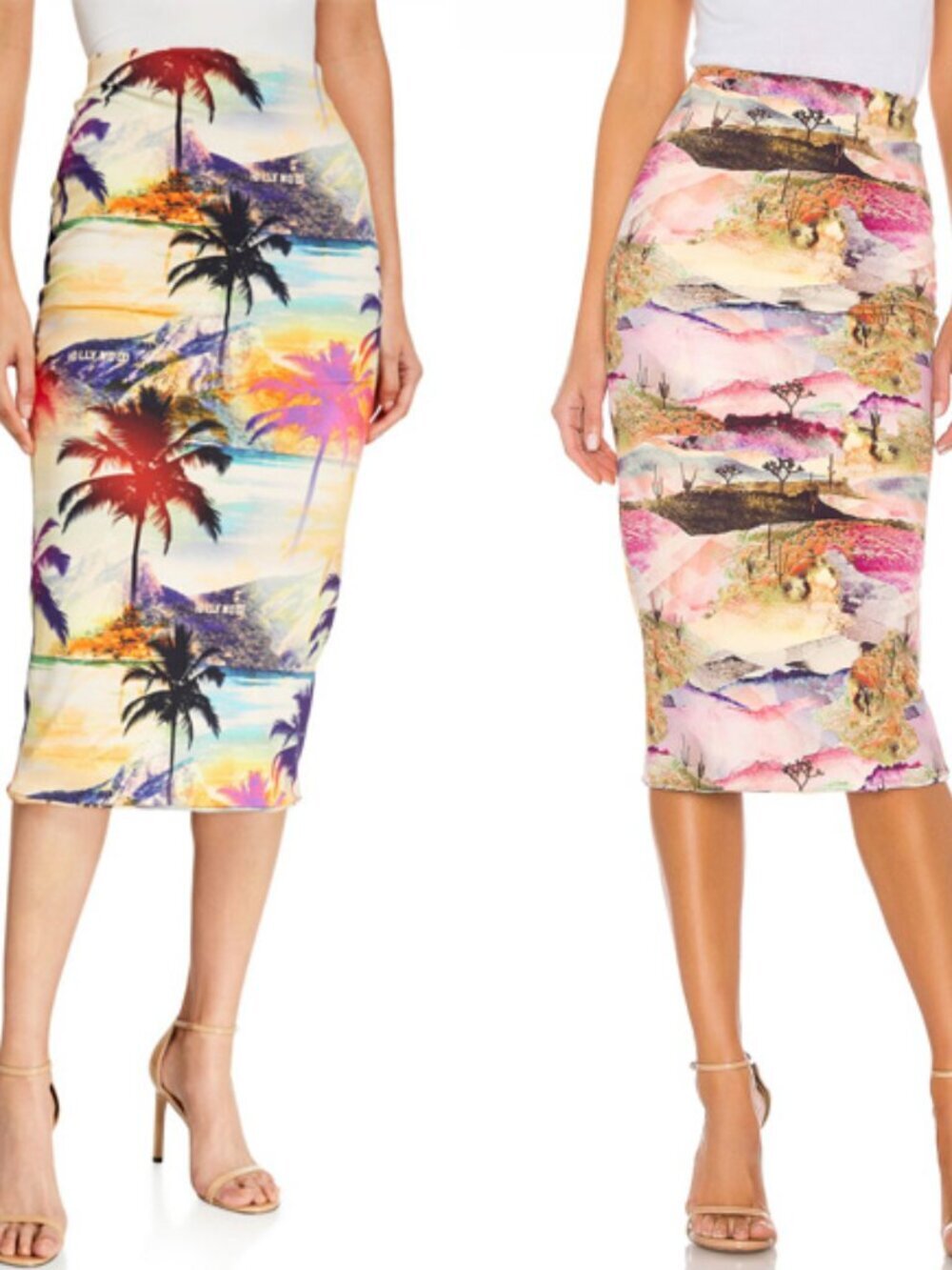 Le Superbe Reversible Bandage Skirt Joshua Tree Hollywood De Janiero